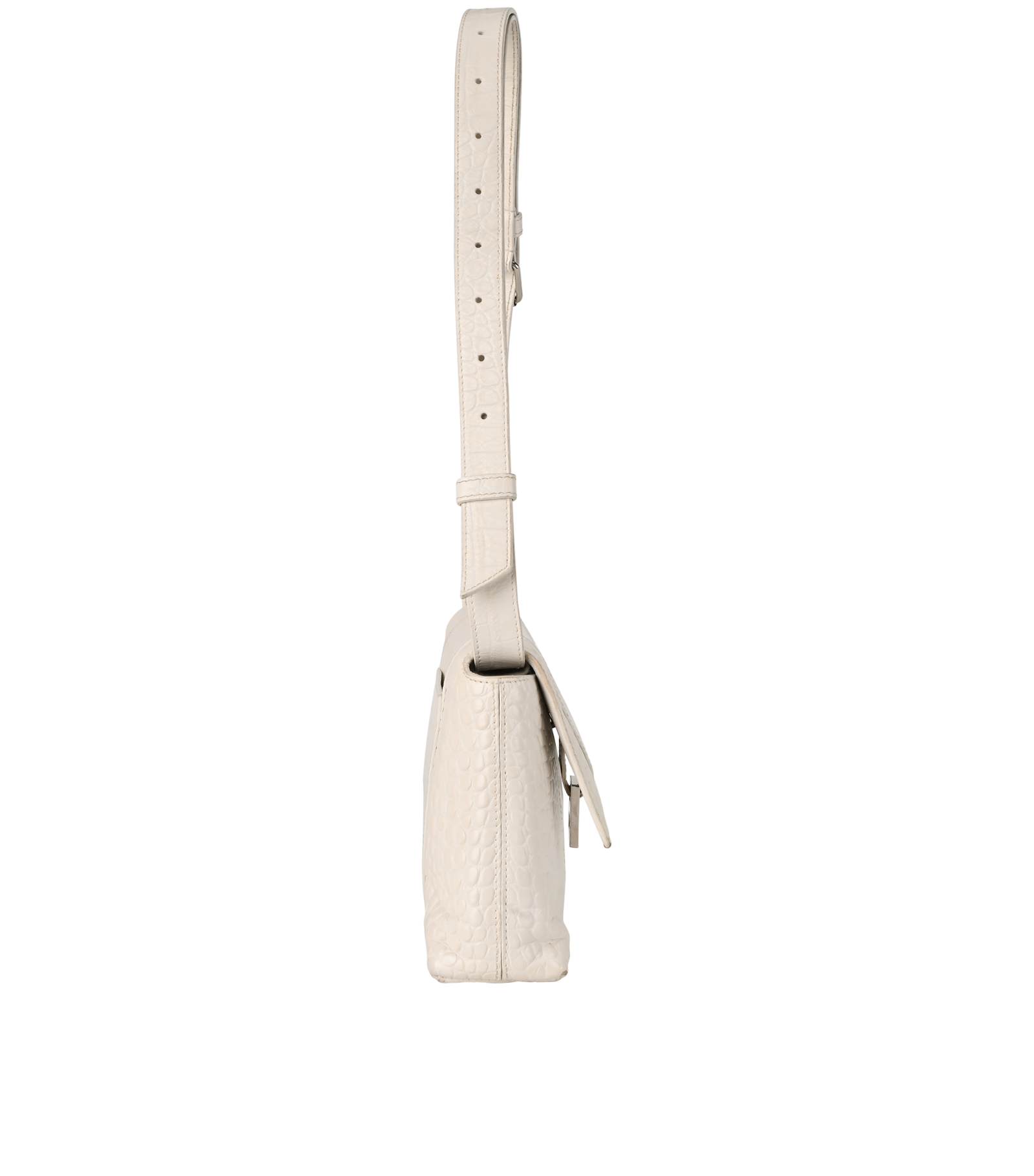 Downtown XS, &pound;350, Handbags, White, Leather, Side view